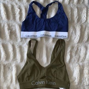Calvin Klein bras